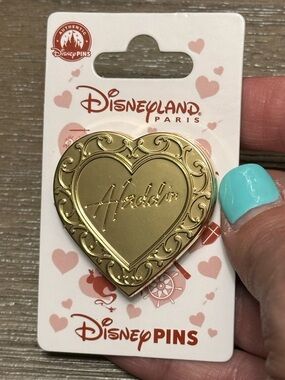 Prince Aladdin Heart Locket - Disneyland Paris Pin 2026